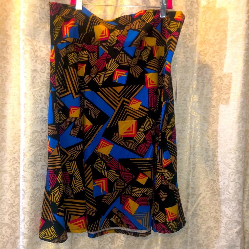 LuLaRoe Azure skirt NWT